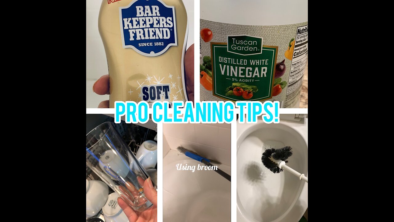 Pro Cleaning Tips !