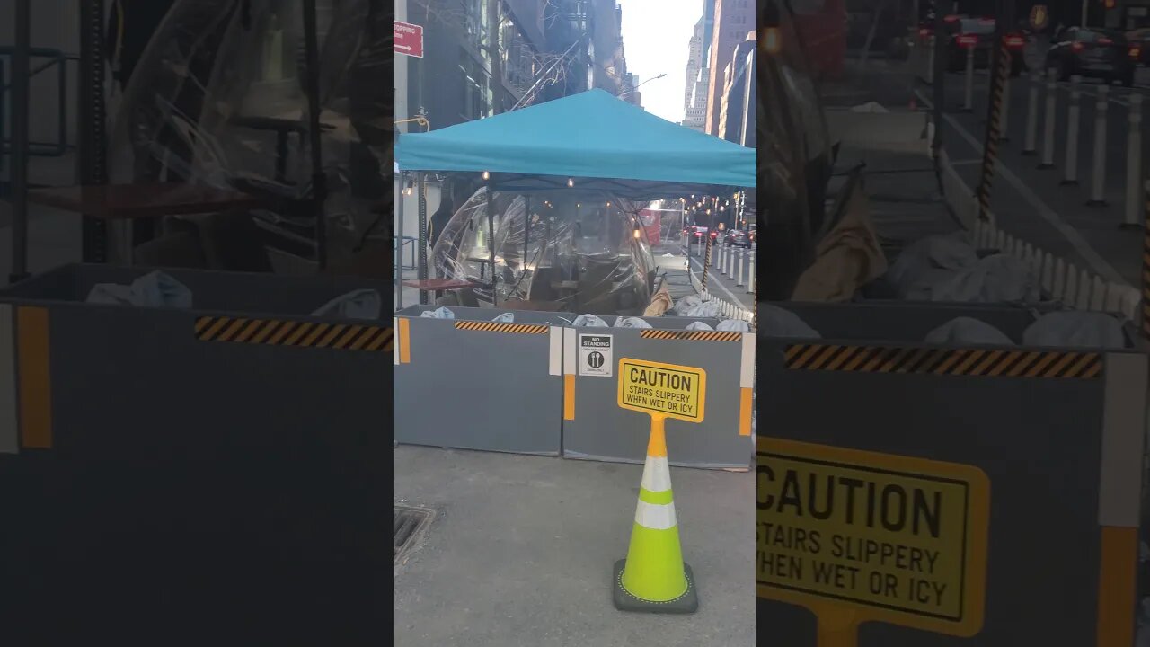 East 39th Street between 2nd and 3rd Ave in New York City 2021.