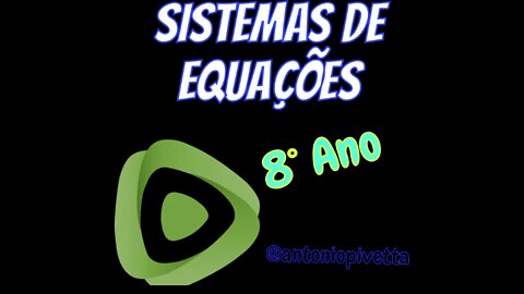 SISTEMAS DE EQUAÇÕES