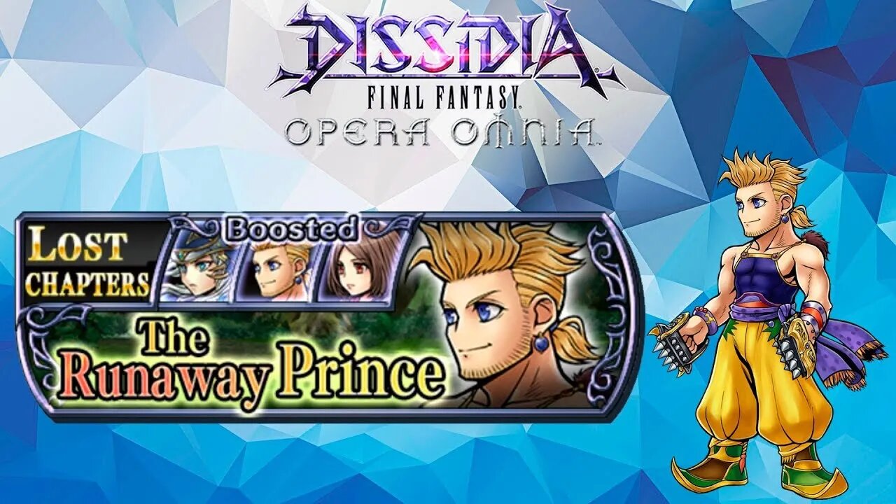 DFFOO Cutscenes Lost Chapter 12 Sabin "The Runaway Prince" (No gameplay)