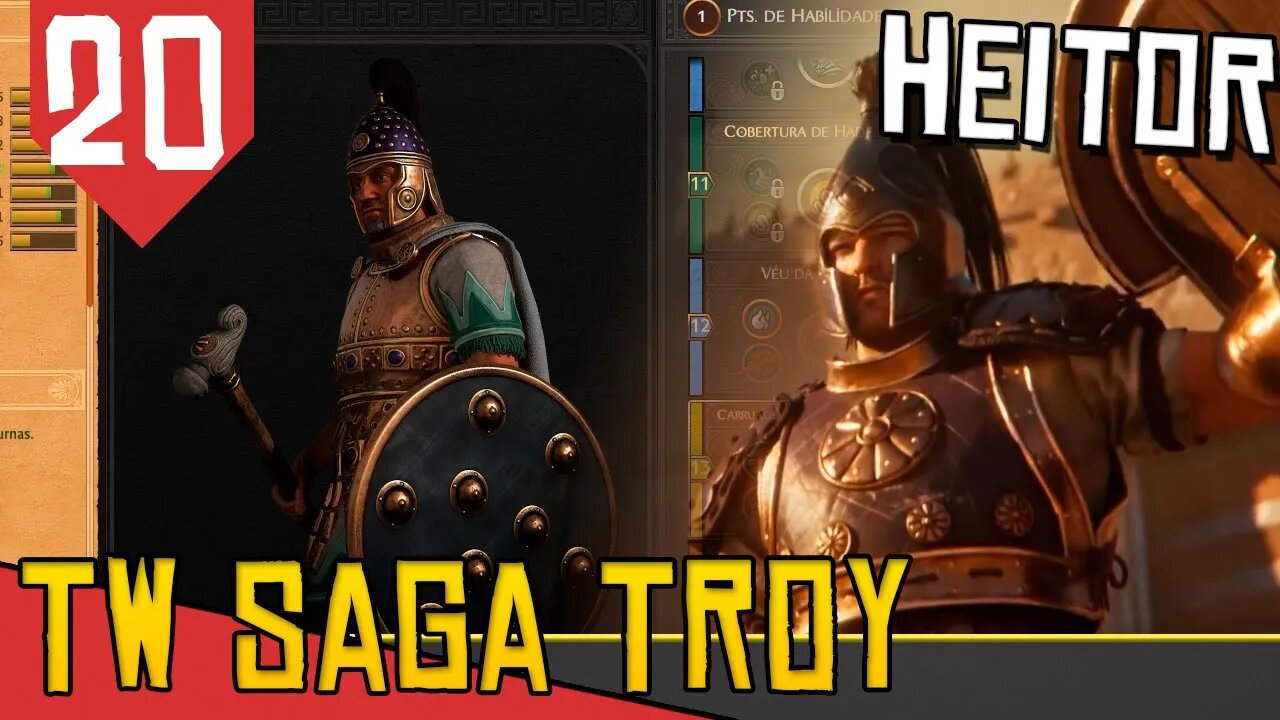 Ulísses o PENTELHO - Total War Saga Troy Heitor #20 [Série Gameplay Português PT-BR]