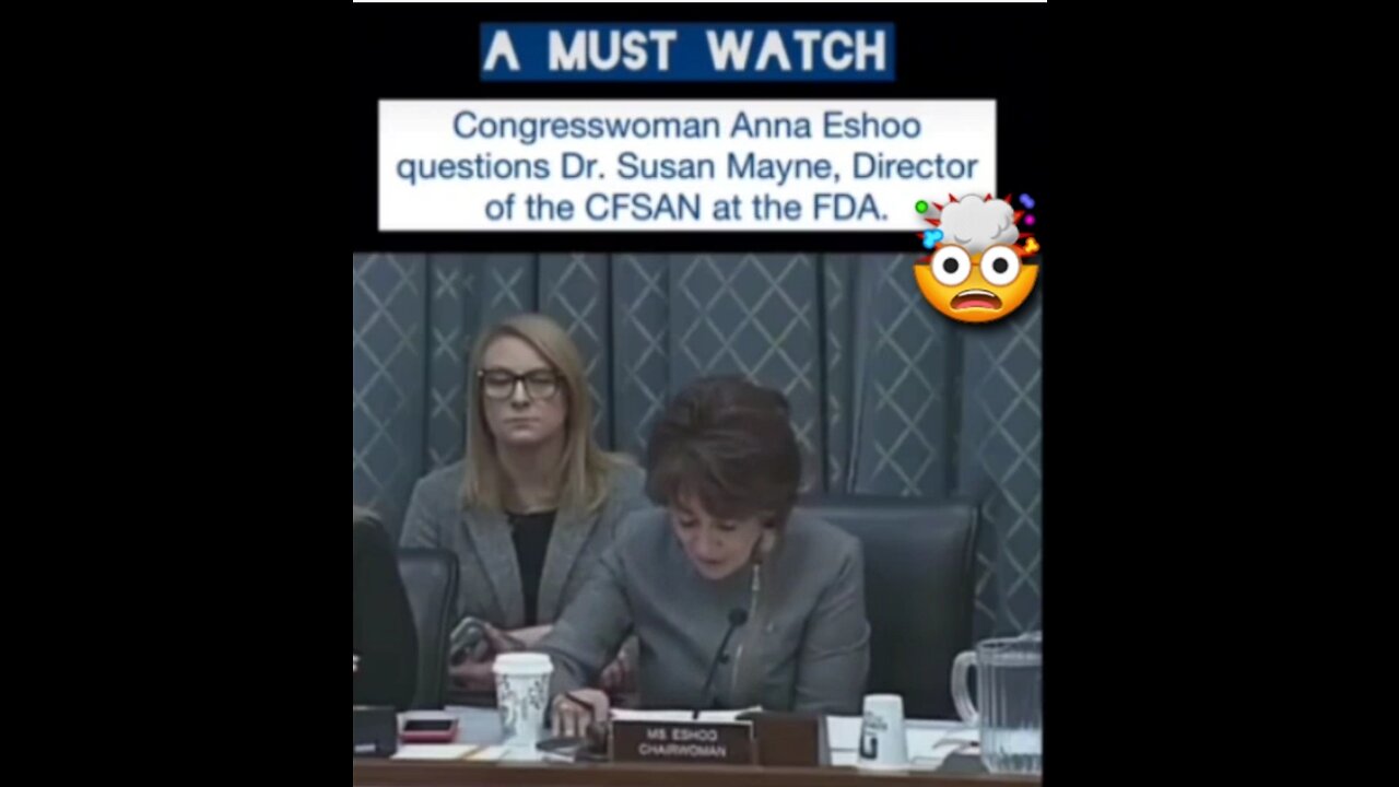 Congresswoman questions the FDA🤯Why are they even a company 🙄