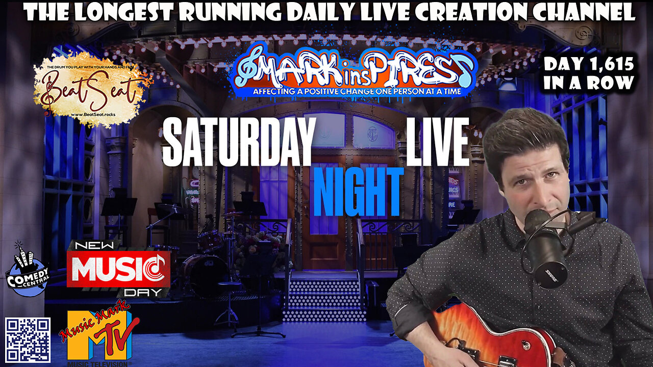 SNL One Man Band Jams & Laughs! Day 1,615 In A Row