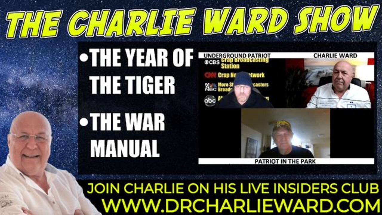 THE YEAR OF THE TIGER, THE WAR MANUAL WITH CHAS CARTER, LUKE & CHARLIE WARD