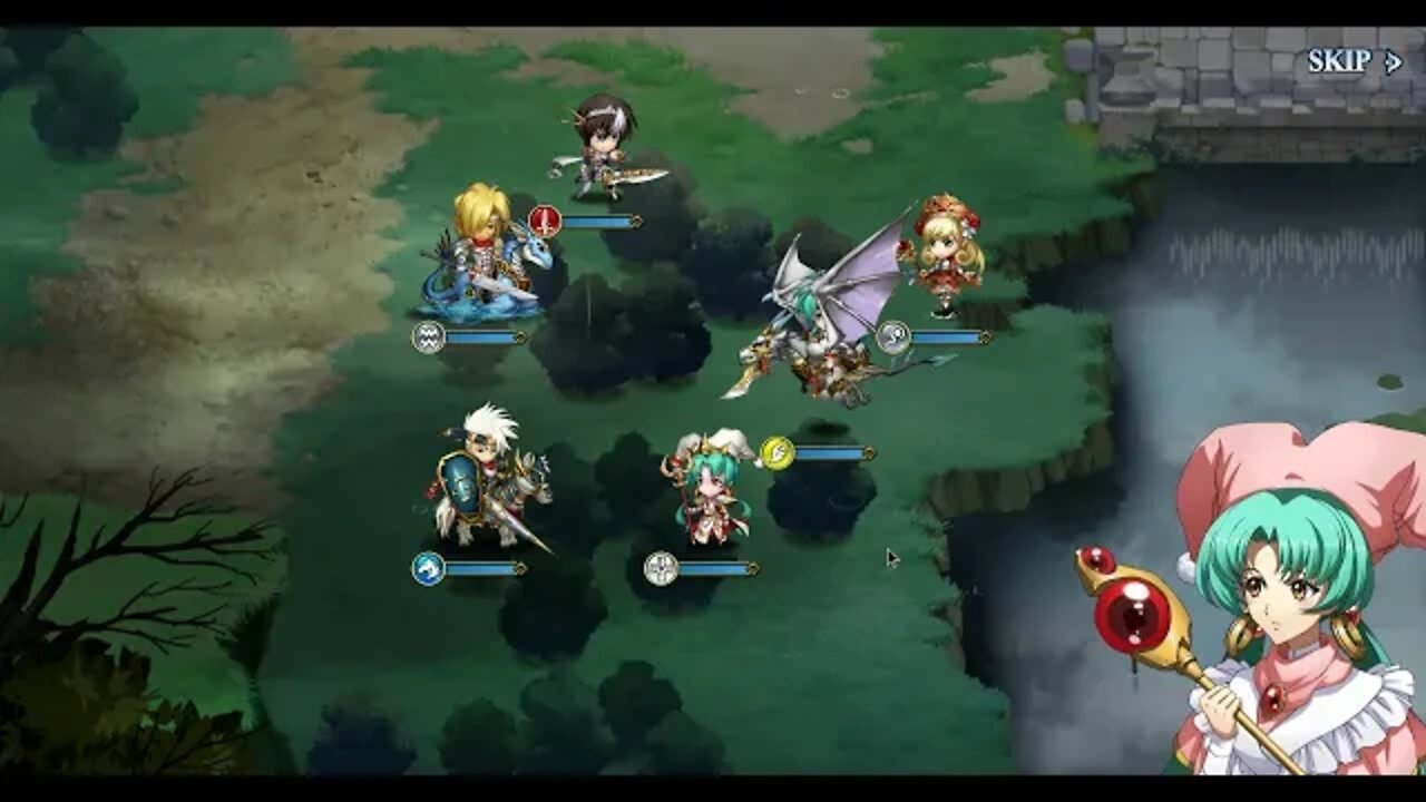 夢幻模擬戰 時空裂縫 13-5 擊滅、傳令基地 (普通模式)