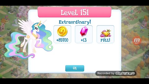 Celestia gave me rubies!!! lvl151!!!