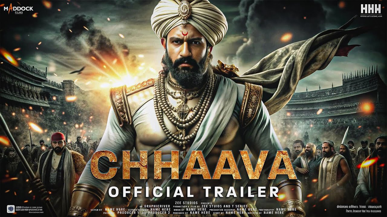 CHHAVA - Trailer | Vicky Kushal, Rashmika Mandanna, Akshaye Khanna | Maddock Films