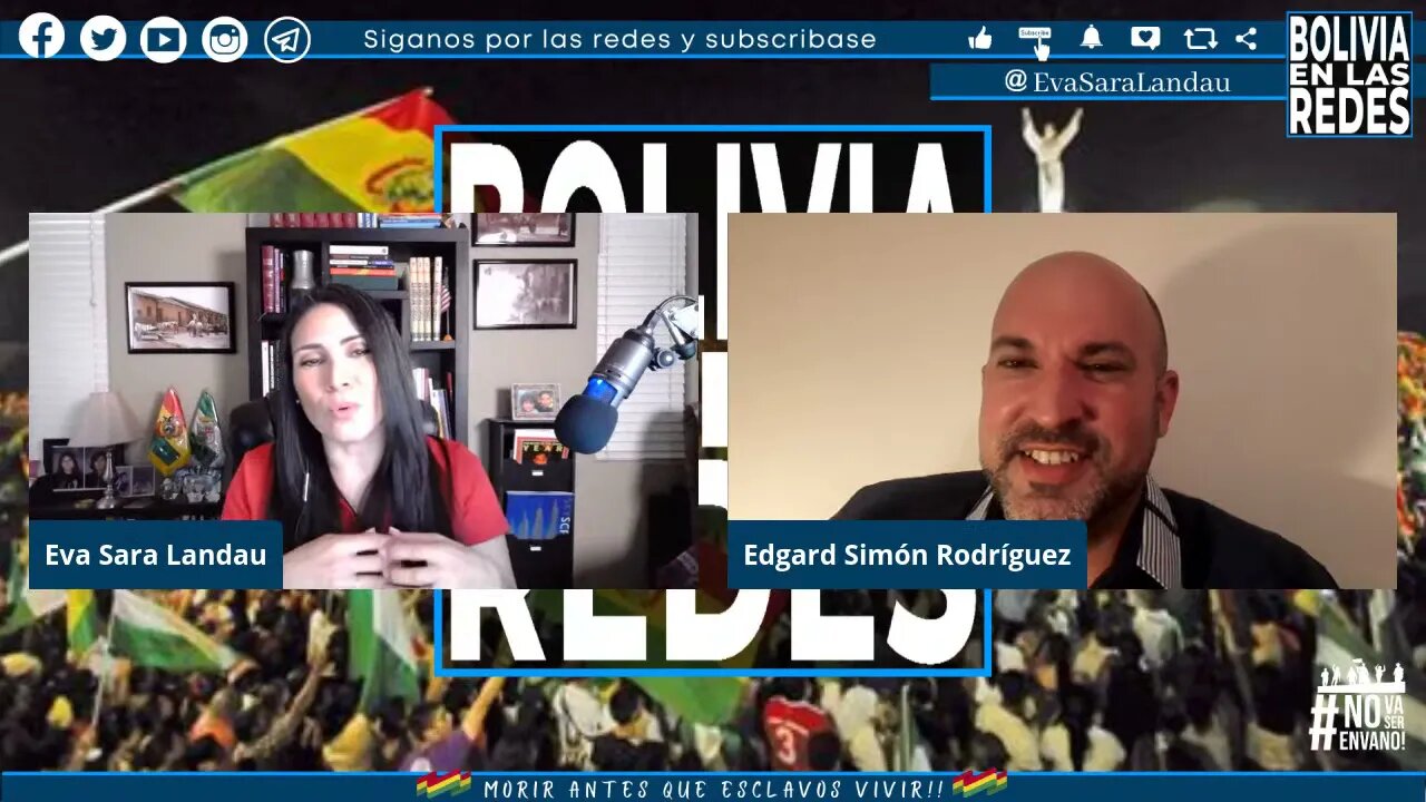 BOLIVIA EN LAS REDES, CON EDGARD SIMON RODRIGUEZ - VENEZUELA