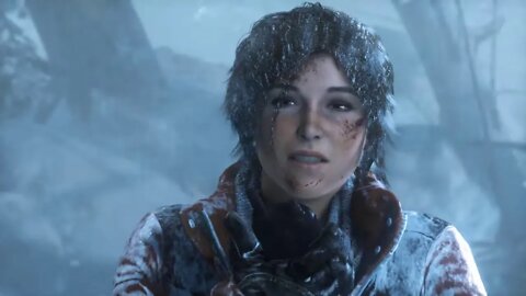 Rise of the Tomb Raider, Siberia Winter, Lara Croft very shivering cold