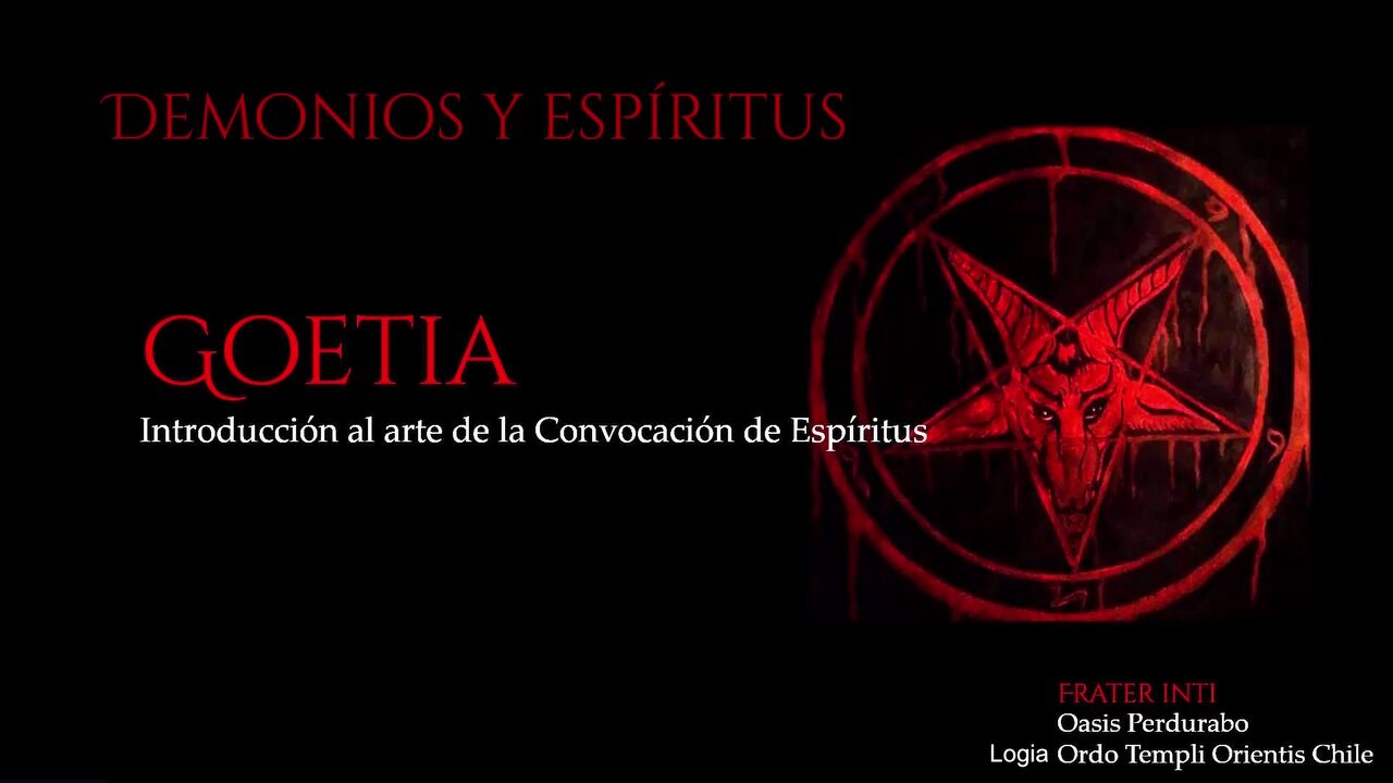 Los dioses (demonios) de la sucia masonería - Logia OTO (Ordo Templi Orientis) (Chile)