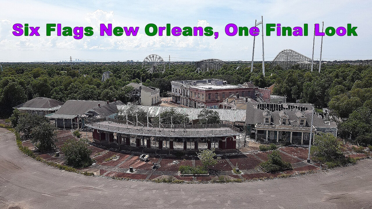 Abandoned Six Flags: One Last Visit Before It's Destroyed (New Orleans)