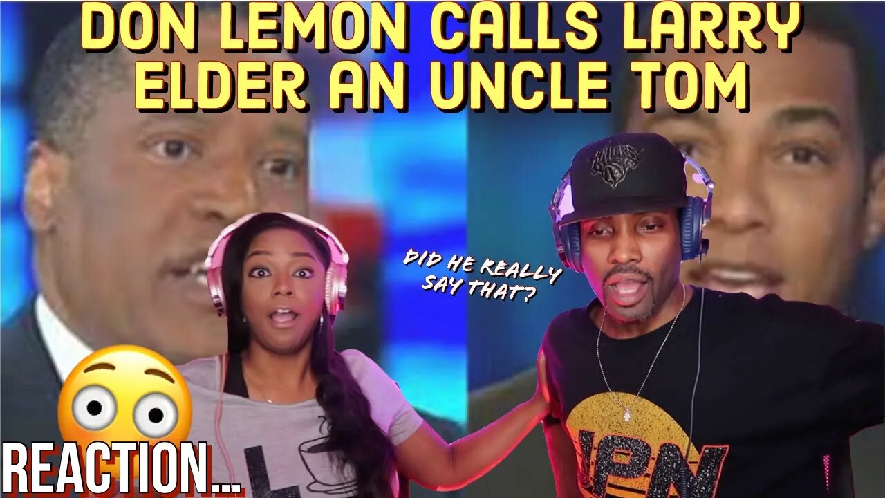 Don Lemon calls Larry Elder an Uncle Tom, Gets DESTROYED by Larry {Reaction} | Asia and BJ