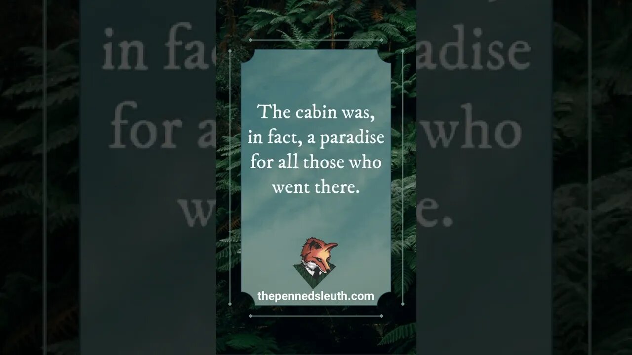 The Cabin; when you are alone, wherever, worry about surviving... #shorts #shortstory