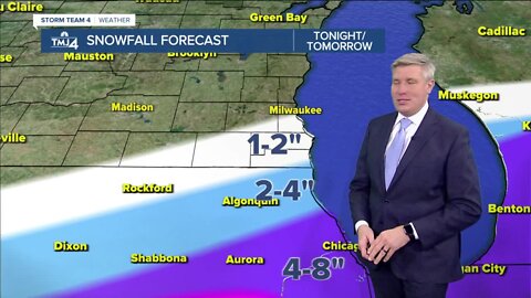 Light wintery mix likely Wednesday night