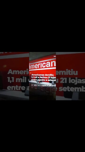 Americanas fecha 21 lojas