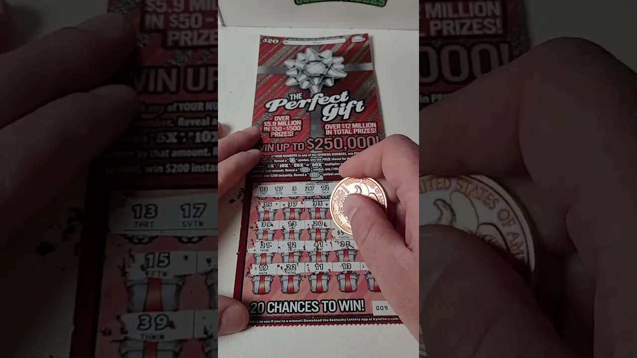 Winning NEW Christmas Lottery Tickets The Perfect Gift!