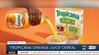 Tropicana Crunch: The cereal made to be used with orange juice