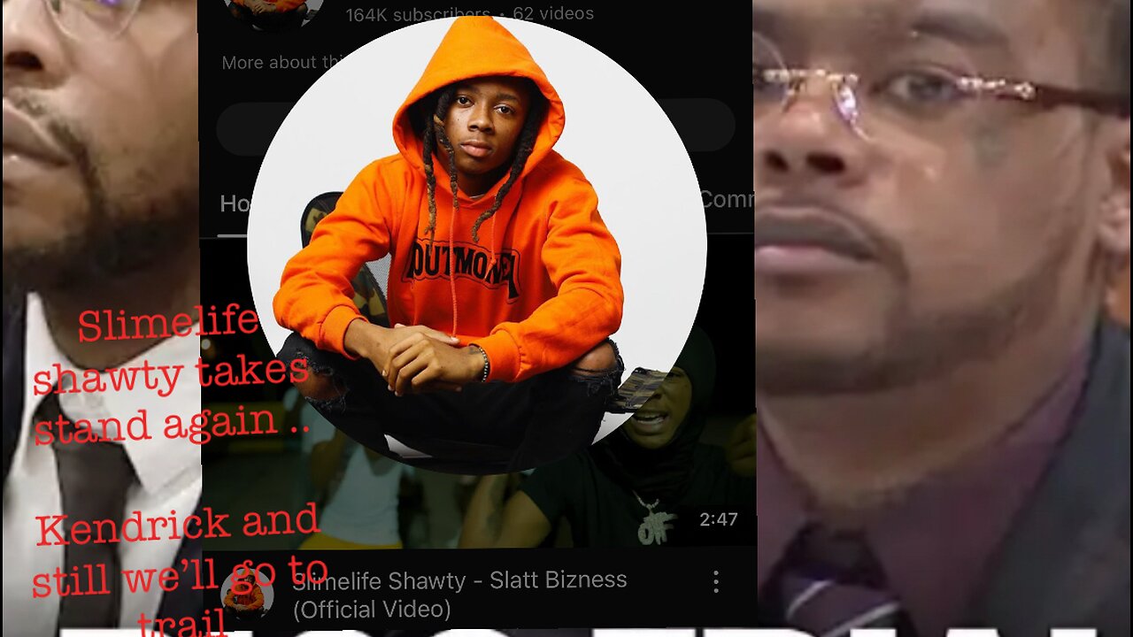 Slimelife Shawty takes stand YSL Trial for Stillwell and Kendrick