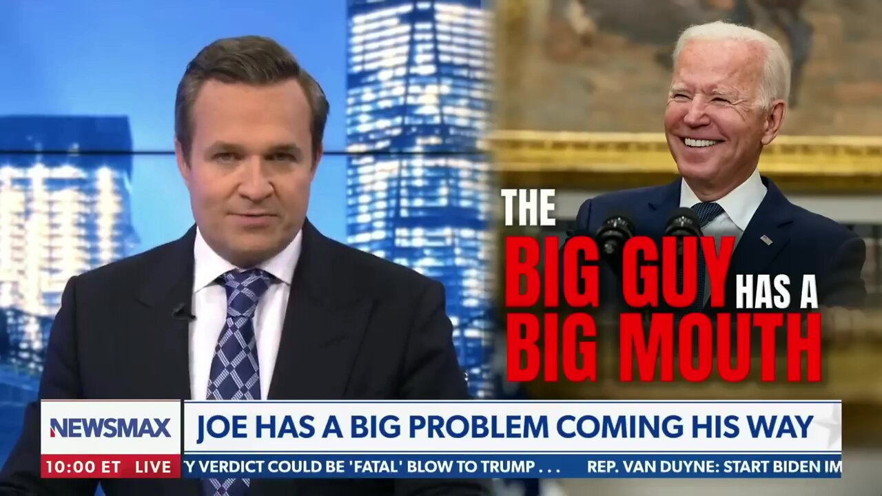 Greg Kelly of Newsmax says audio tape is "incontrovertible evidence of Joe Biden's corruption"