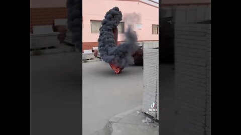 تنين حقيقى بالنار بتاعته | اللى حيشتريه يغير بس الانبوبة