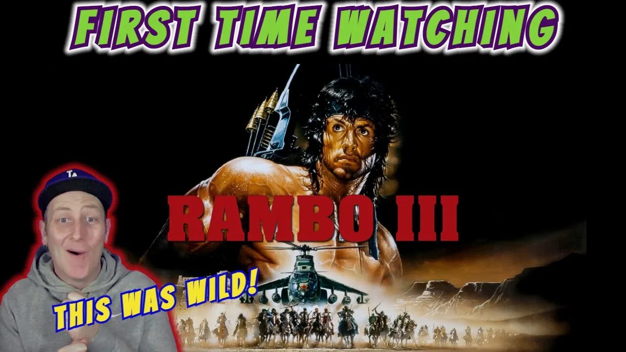 Rambo III (1988)...A Tank VS. A Chopper!! Insane! | First Time Watching Movie Reaction/Review