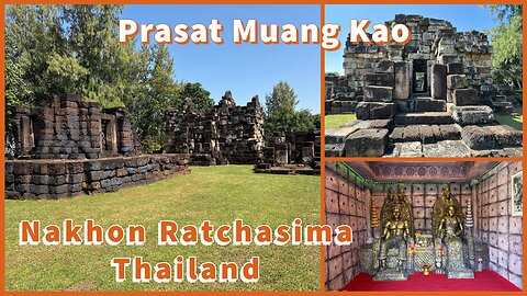 Prasat Muang Kao - 12th Century Arogyasalas (Hospital Temple) - Nakhon Ratchasima Thailand 2024