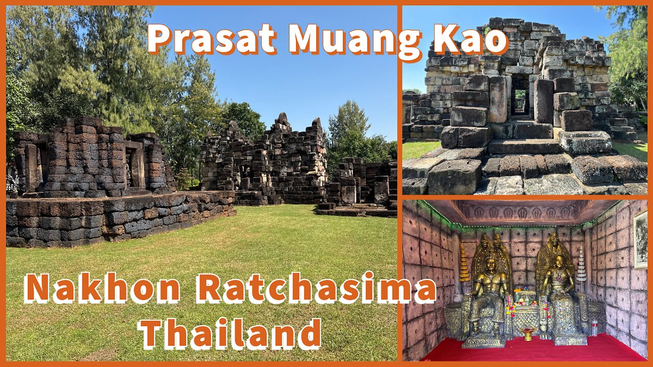 Prasat Muang Kao - 12th Century Arogyasalas (Hospital Temple) - Nakhon Ratchasima Thailand 2024
