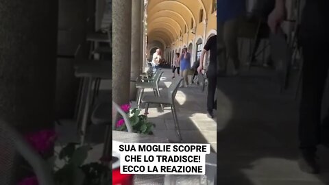 SUA MOGLIE SCOPRE CHE LO TRADISCE! ECCO LA REAZIONE