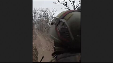 Road to recently captured Avdiivka, Donetsk - RIde with the Russian soldiers