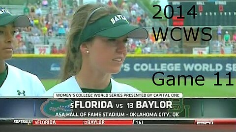 2014 Softball - WCWS - Game 11