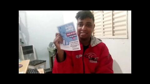 Entregando folhetos para a distribuidora de água mineral, deu ruim, pega essa visão