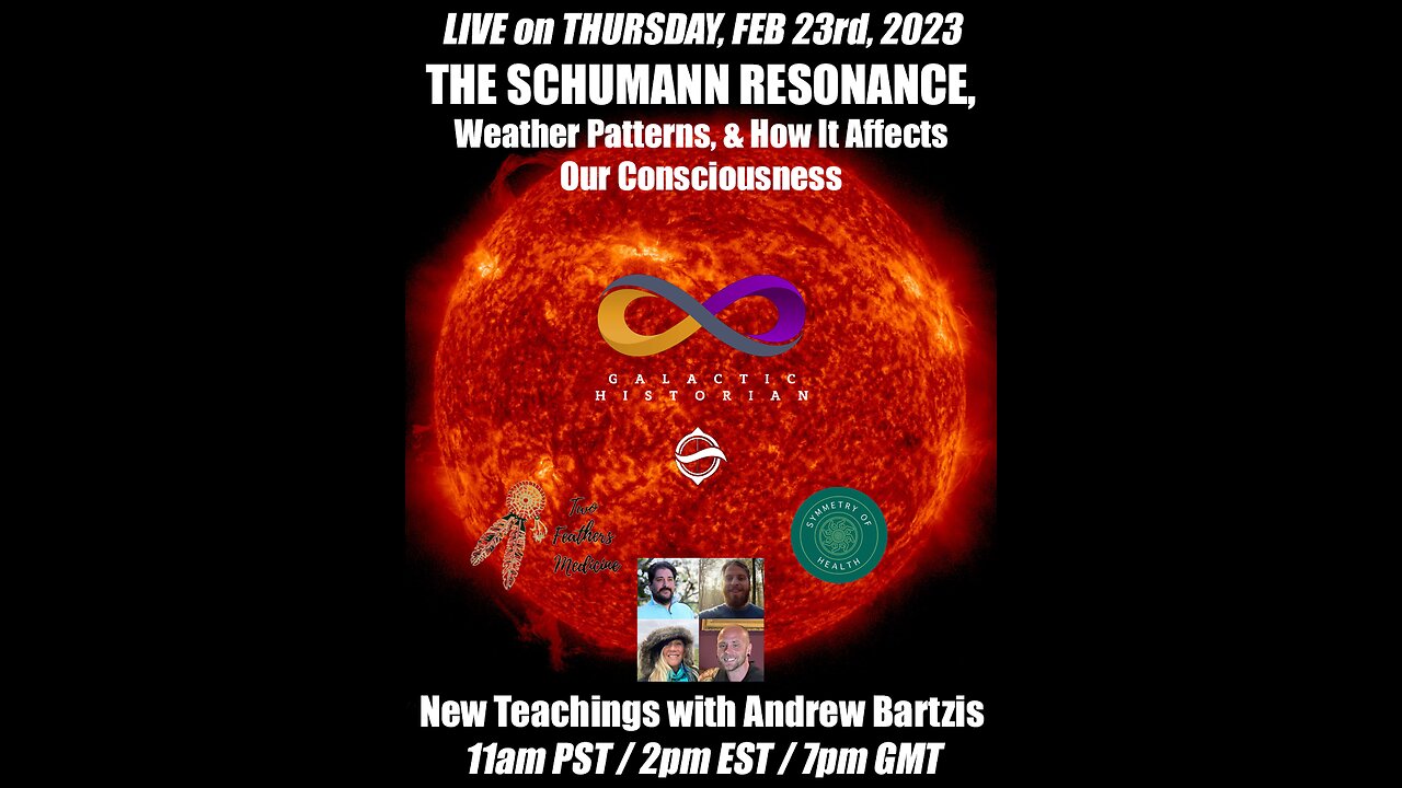 Bartzis LIVE @ 2pm EST/ the Schumann Resonance, Weather Patterns, & How It Affects Our Consciousness