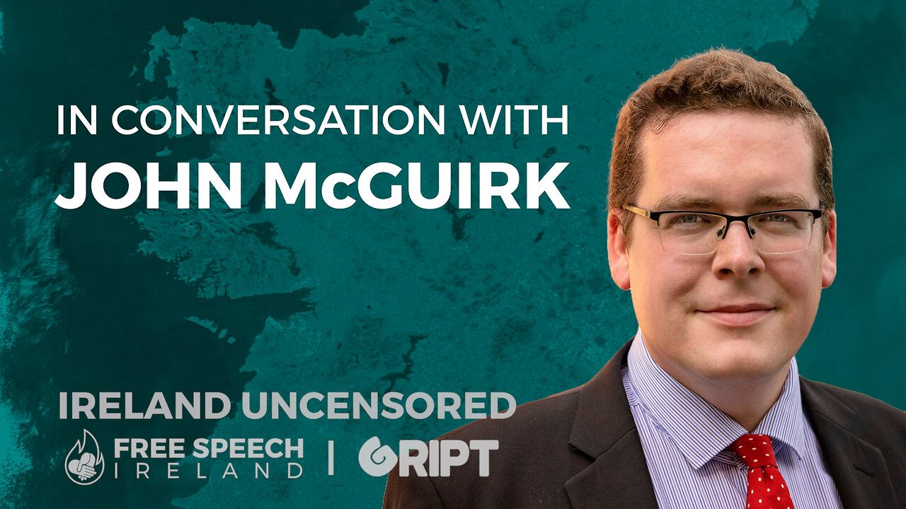 Speaking to John McGuirk at the Ireland Uncensored Conference