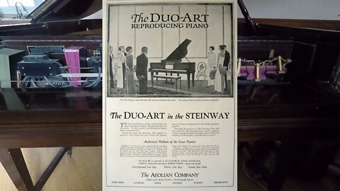 The Upper Guts of a Duo-Art Expression Player Piano - The Ragtime Dance by: Scott Joplin