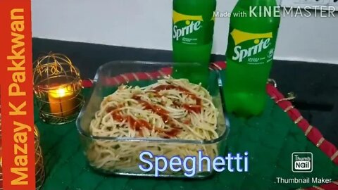 10 min mai Speghetti Ready In Urdu - MKP