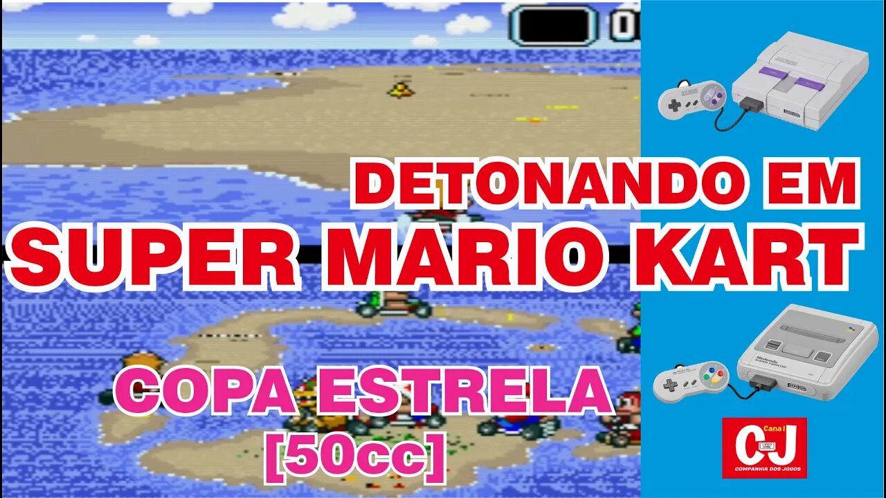 Super Mario Kart: Copa Estrela [50cc]