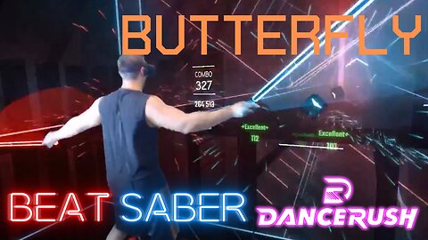 Beat Saber || Butterfly - Kors K ft. Starbitz (Dance Rush) || Expert+ Mixed Reality