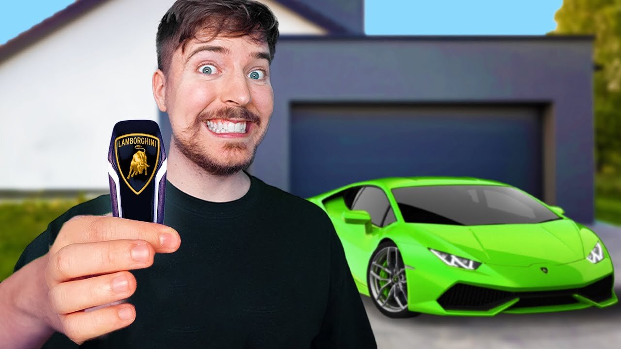 Mr.beastchallange vlog 1 : Lamborgini car challenge in Dubai.