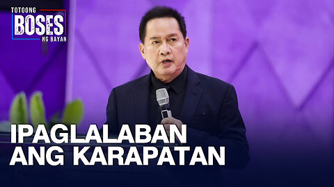 BREAKING NEWS | Pastor Apollo C. Quiboloy, nagsalita! Karapatan, patuloy na ipaglalaban