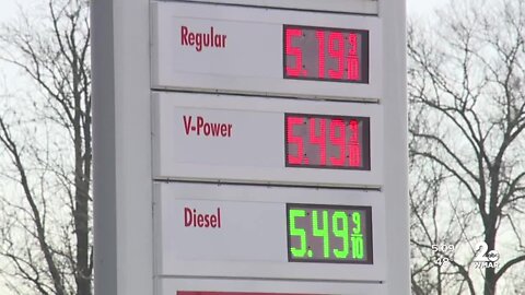 Expensive MD gas station not hampering cross-country traveler