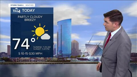 Record high temperatures possible Thursday, gusty winds