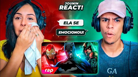Rap do Homem de Ferro, Batman e Arqueiro Verde - SEM PODERES | NERD HITS | [React Rap Nerd] 🔥