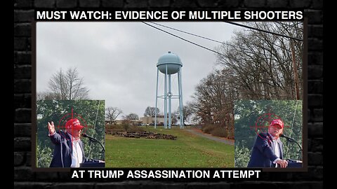 ⚫️🇺🇸 Evidence of Multiple Shooters at Trump Assassination Attempt (5-mins) ▪️ Reese Report