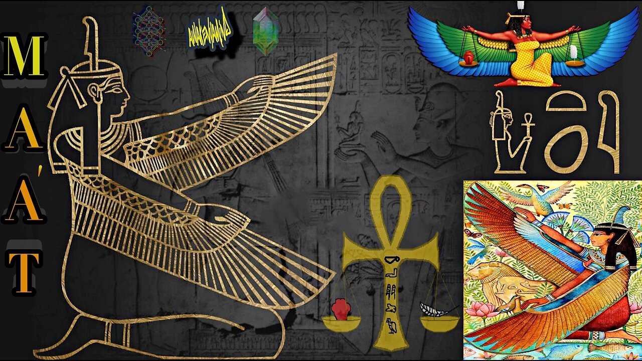 MA'AT ~☥~ THE SCALES OF JUDGEMENT ~☥~ KARMIC LAW HIP HOP MIX & VIDEO ((432))