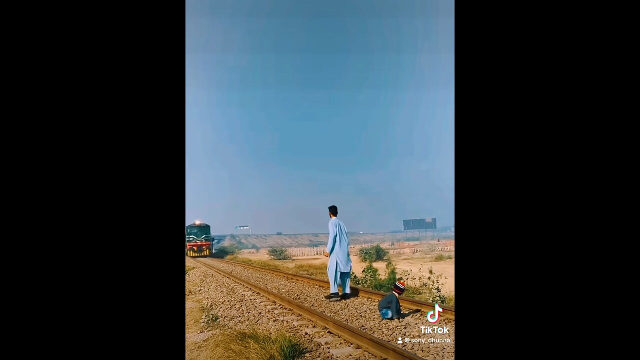 What an amazing way to save Chiled on railway track#shortsfeed#foryou#viralvideos#fyp#short