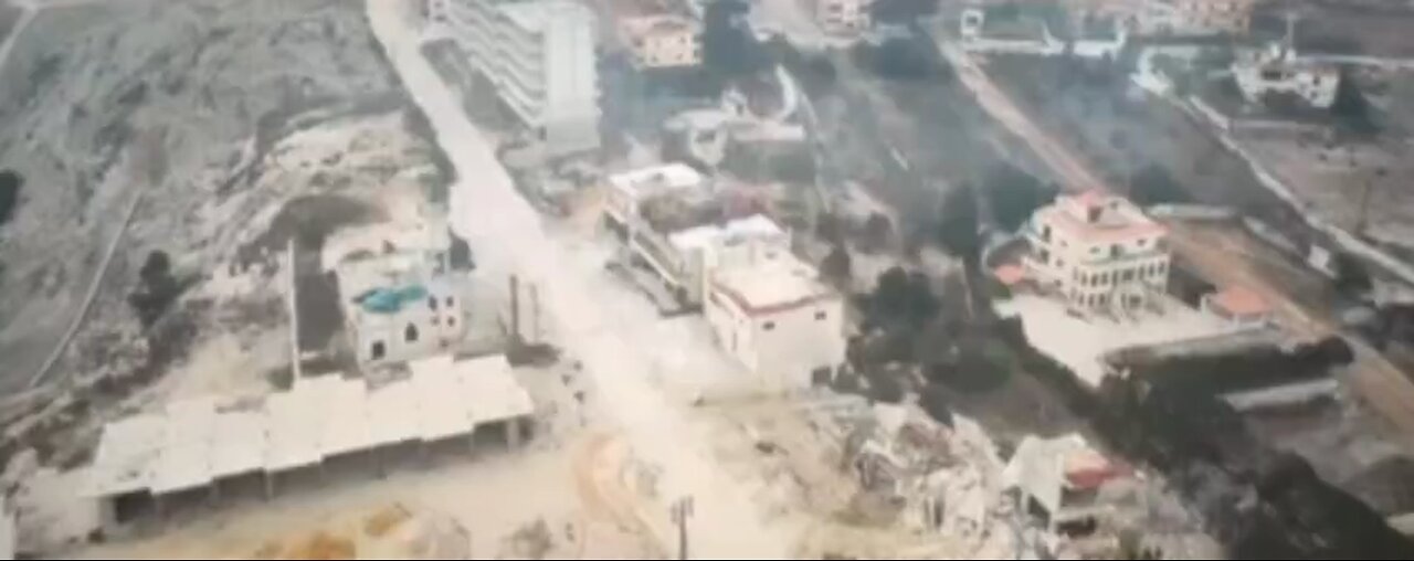 South Lebanon. Hezbollah town exploded.