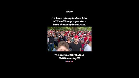 BRONX OFFICIALLY MAGA COUNTRY NOW!!!