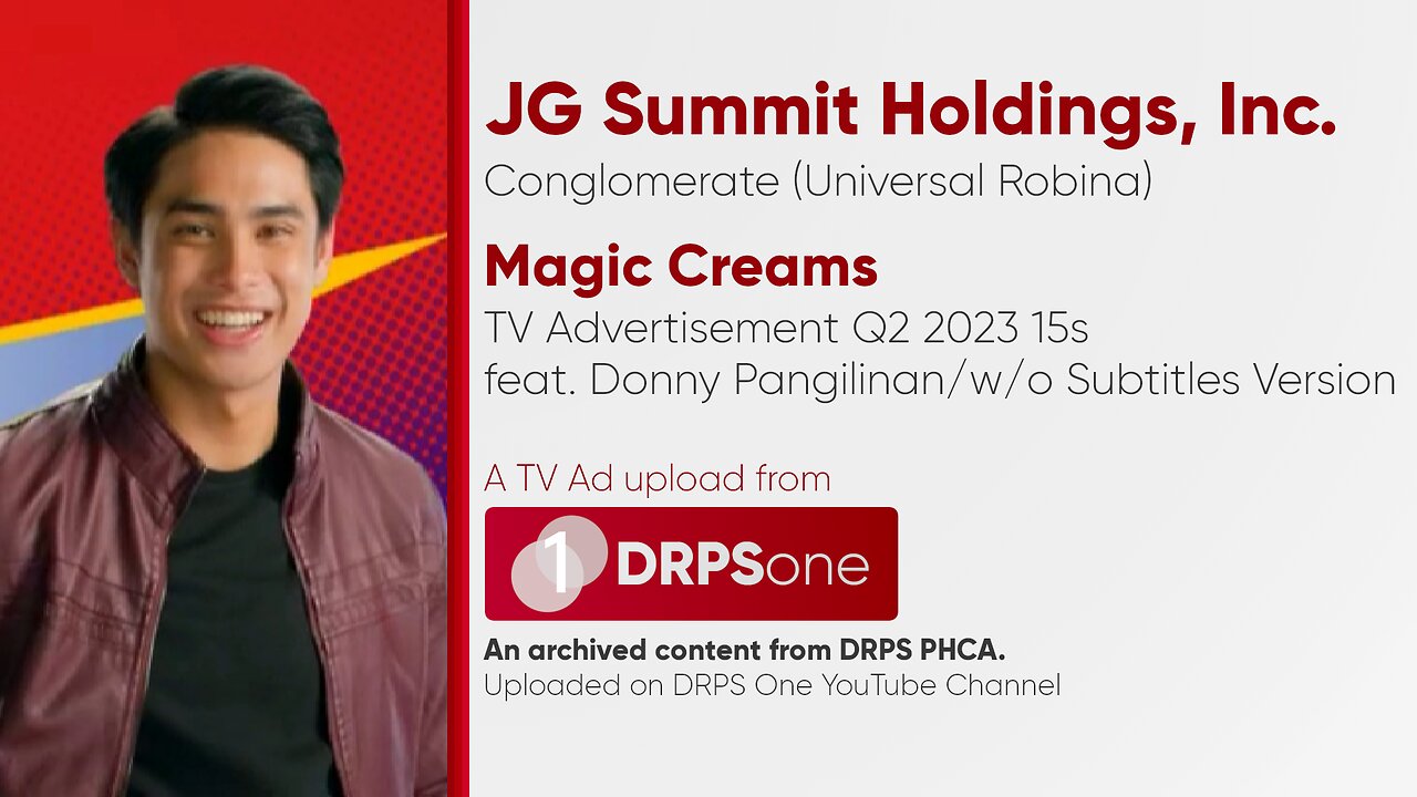 Magic Creams TV Ad Q2 2023 15s with Donny Pangilinan (Philippines, Without Subtitles Version)