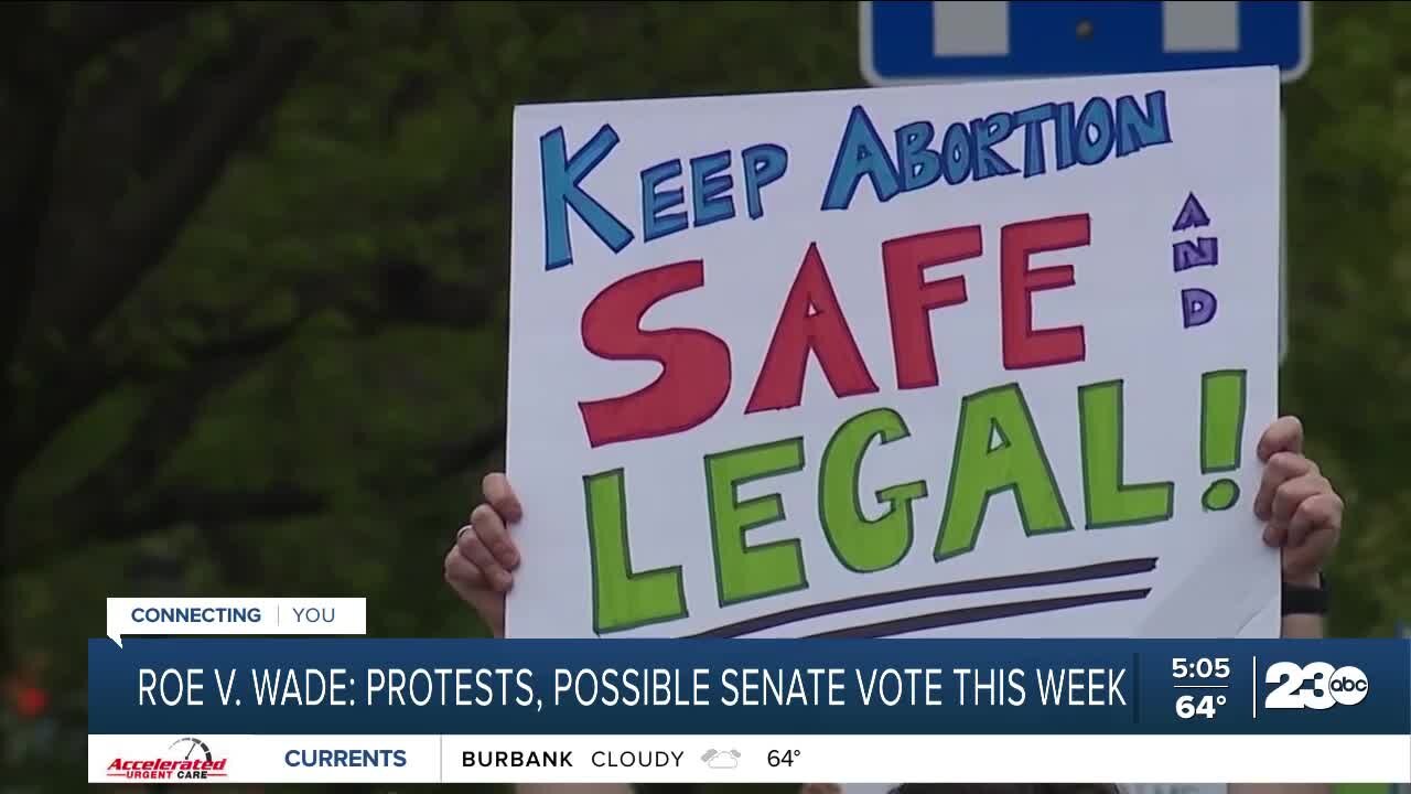 Senate Democrats seek vote on bill that would codify Roe v. Wade