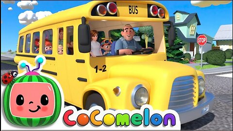 Wheels on the Bus | CoComelon Nursery Rhymes & Kids Songs